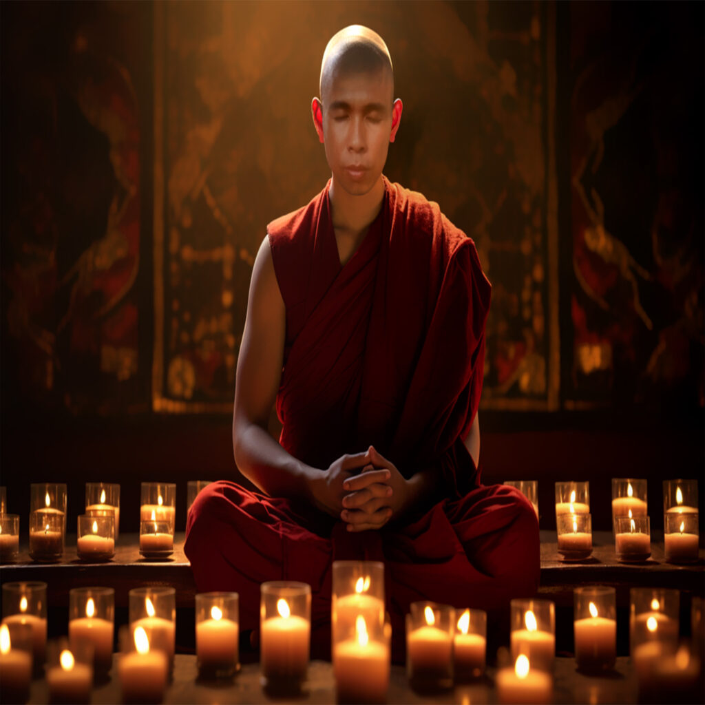 nhạc thiền HOÀNG HÔN NGẮM PHẬT