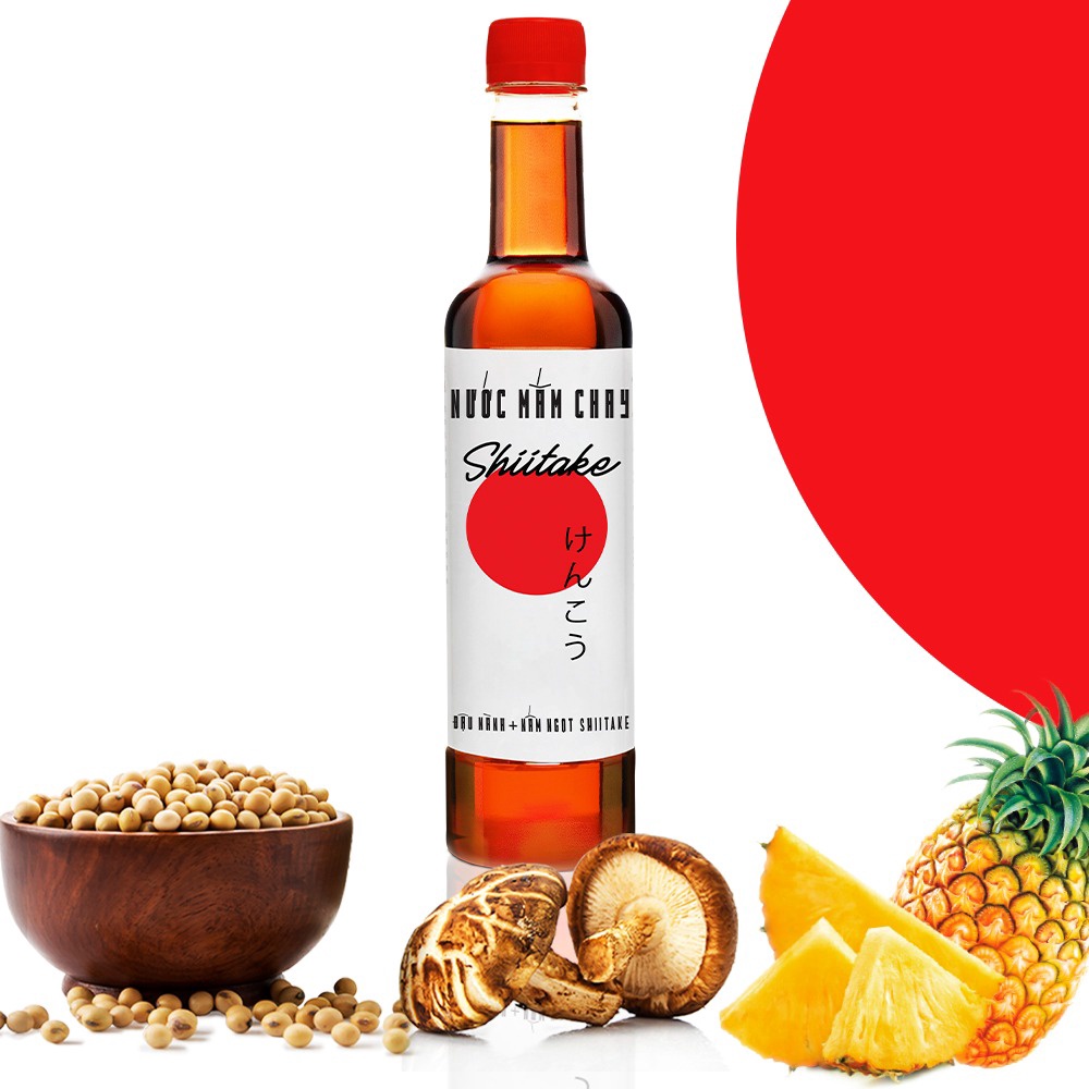 NƯỚC MẮM CHAY CAO CẤP SHIITAKE 525ML - Ảnh 3