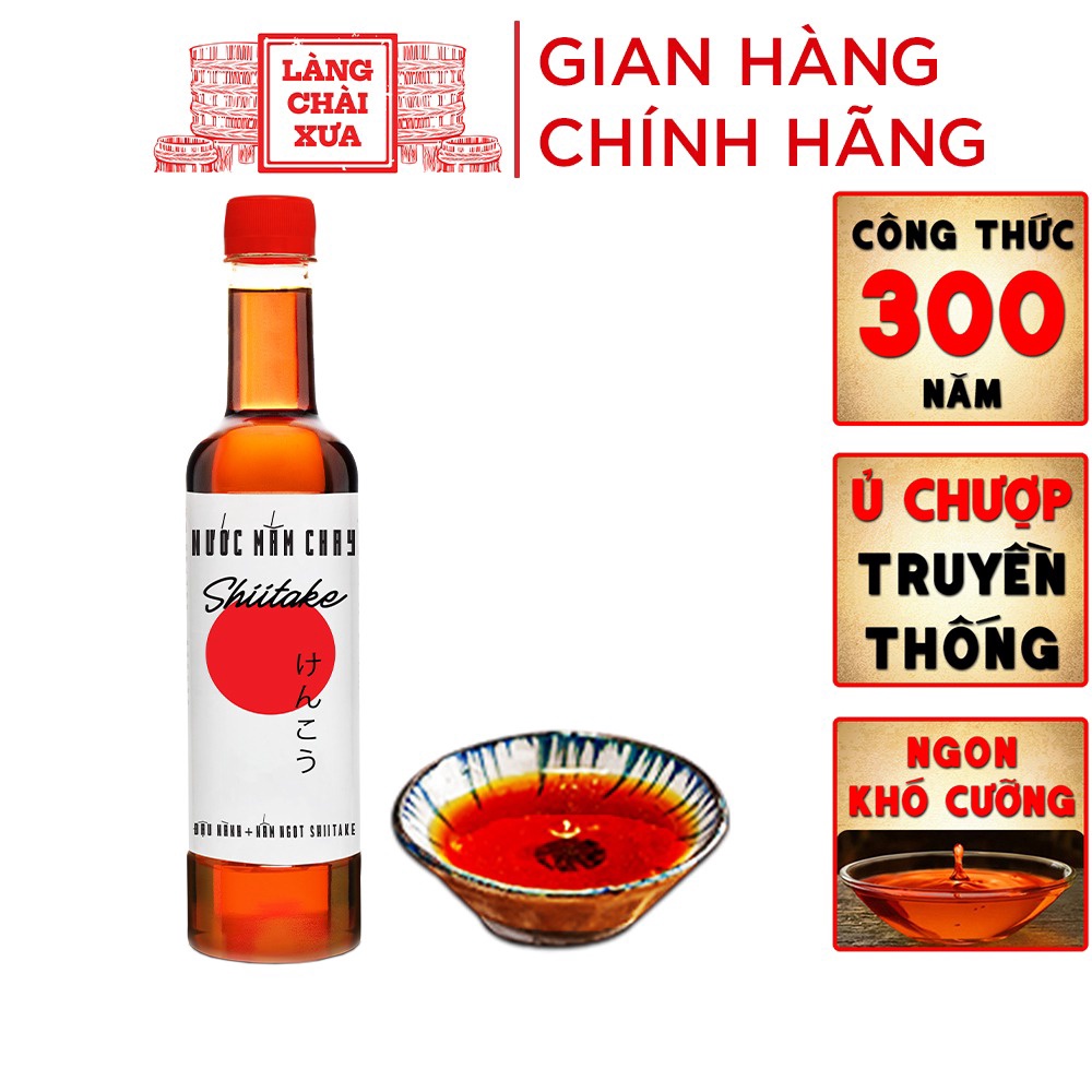 NƯỚC MẮM CHAY CAO CẤP SHIITAKE 525ML - Ảnh 5