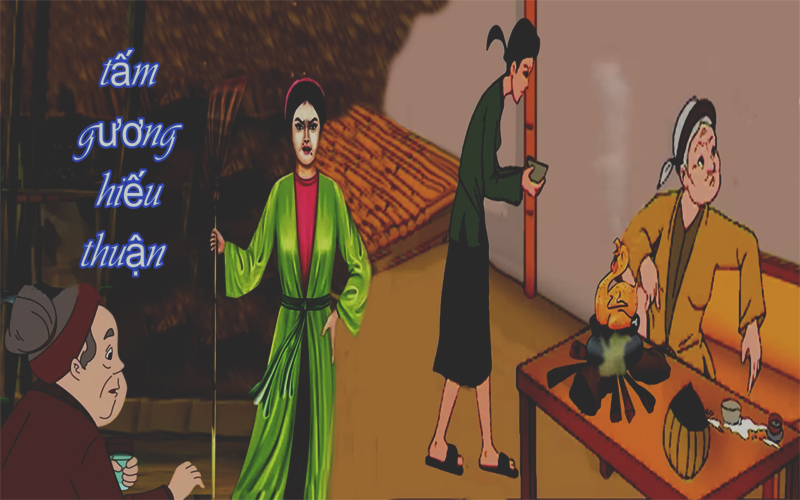 TẤM GƯƠNG NÀNG DÂU HIẾU THUẬN