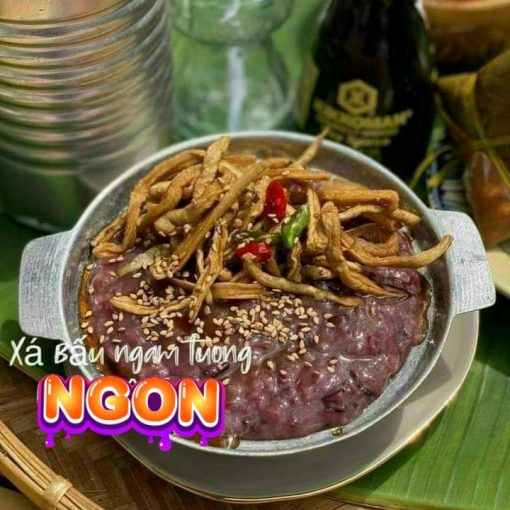 XÁ BẤU TRỘN NƯỚC TƯƠNG TỎI ỚT