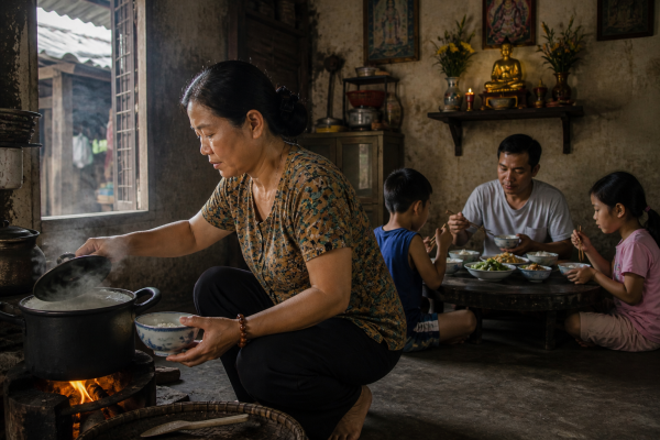 Vừa tu vừa lo cho gia đình
