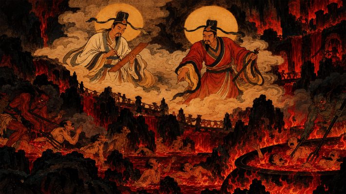 15. HAI TY THƯỞNG THIỆN PHẠT ÁC DƯỚI ĐỊA NGỤC